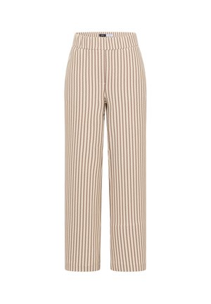 Cecil, WIDE LEG HOSE IN STRICK-OPTIK - Pantalon classique - cashmere beige