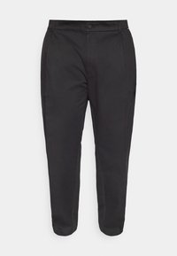 MODERN TAPERED PLEAT - Chino - black
