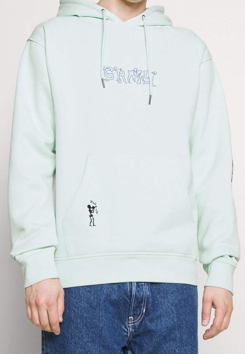 Grimey Mikina s kapucí - light blue