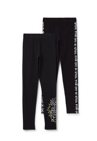 OVS 2 PACK - Legging (type pantalon) - black