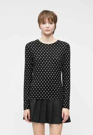 JDYBOWIE LIFE O NECK - T-shirt à manches longues - black