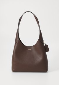 COACH BROOKLYN SHOULDER BAG - Sac à main - brown/marron foncé - ZALANDO.FR