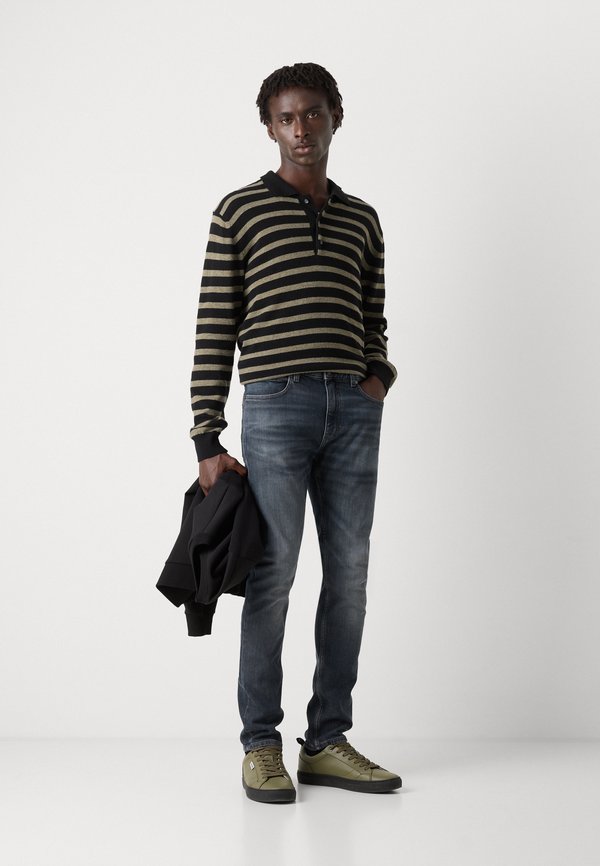 Slim fit jeans - charcoal4