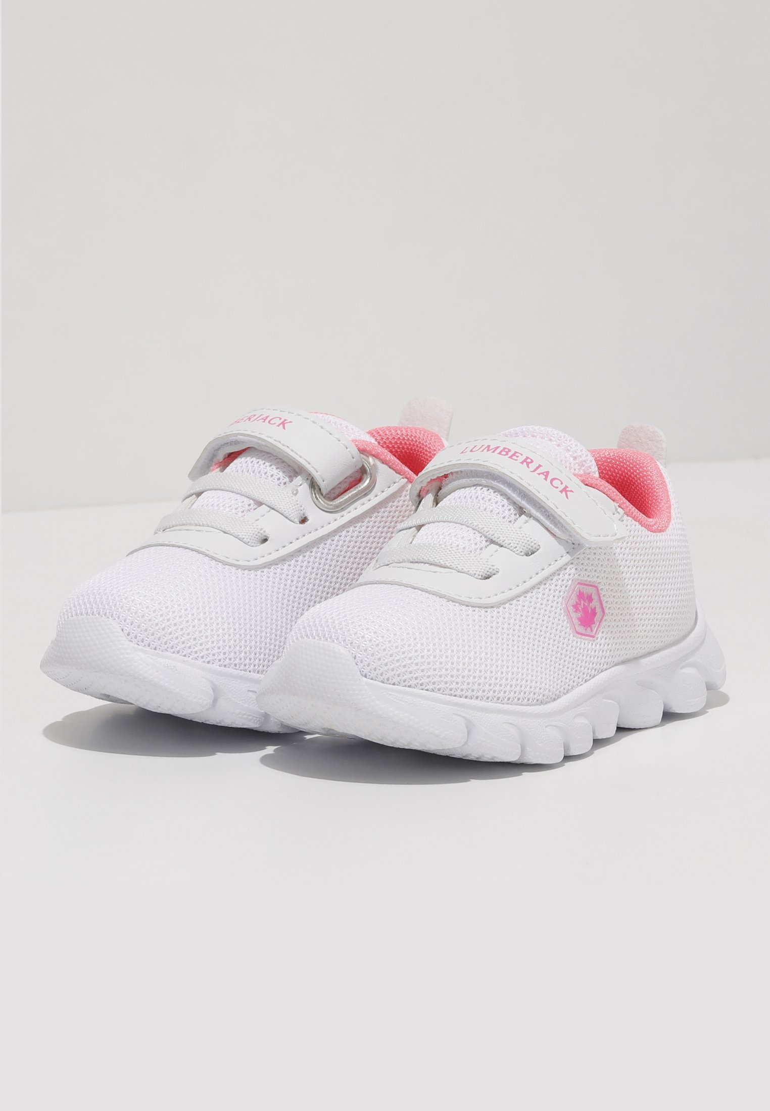 Lumberjack HOOK AND LOOP - Hardloopschoenen neutraal - white/wit -  Zalando.nl