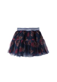 Sarabanda Gonna a campana - navy bordeaux