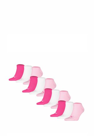 12 PACK - Chaussettes - pink/weiß/rosa