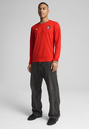 Puma PORTUGAL 2025 LANGARM - Nacionalinės rinktinės apranga - red