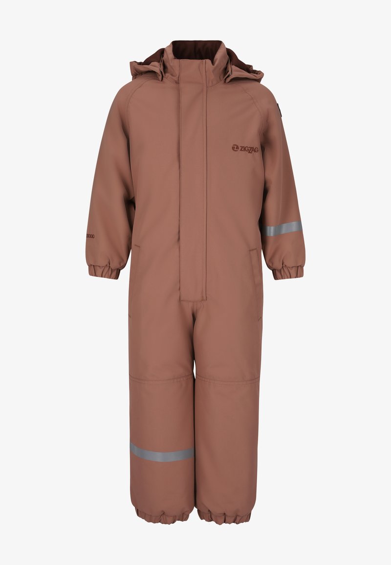 ZIGZAG VALLY COVERALL - Talvihaalari - marron