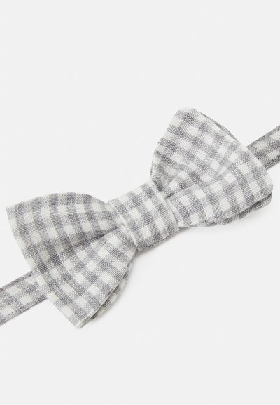 Il Gufo ACCESSORY BOW TIE CHECKED UNISEX - Drugi dodatki - stone grey