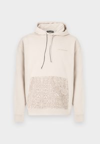HOODIES - Felpa con cappuccio - beige