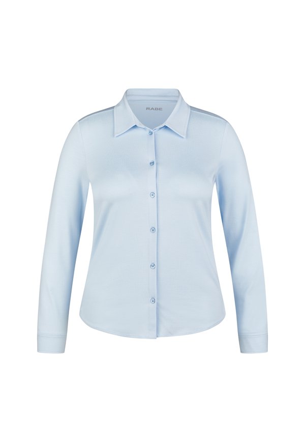 Hemdbluse - pastellblau