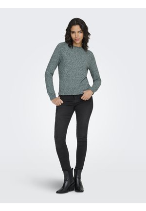 ONLY ONLRICA LIFE L/S NOOS - Džemper - sea moss
