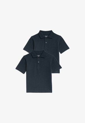 Marks & Spencer 2PK UNISEX - Poloshirt - navy
