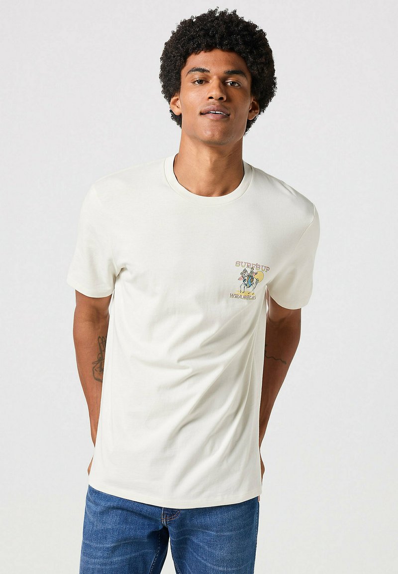 7878 White Printed T-Shirt main image 0
