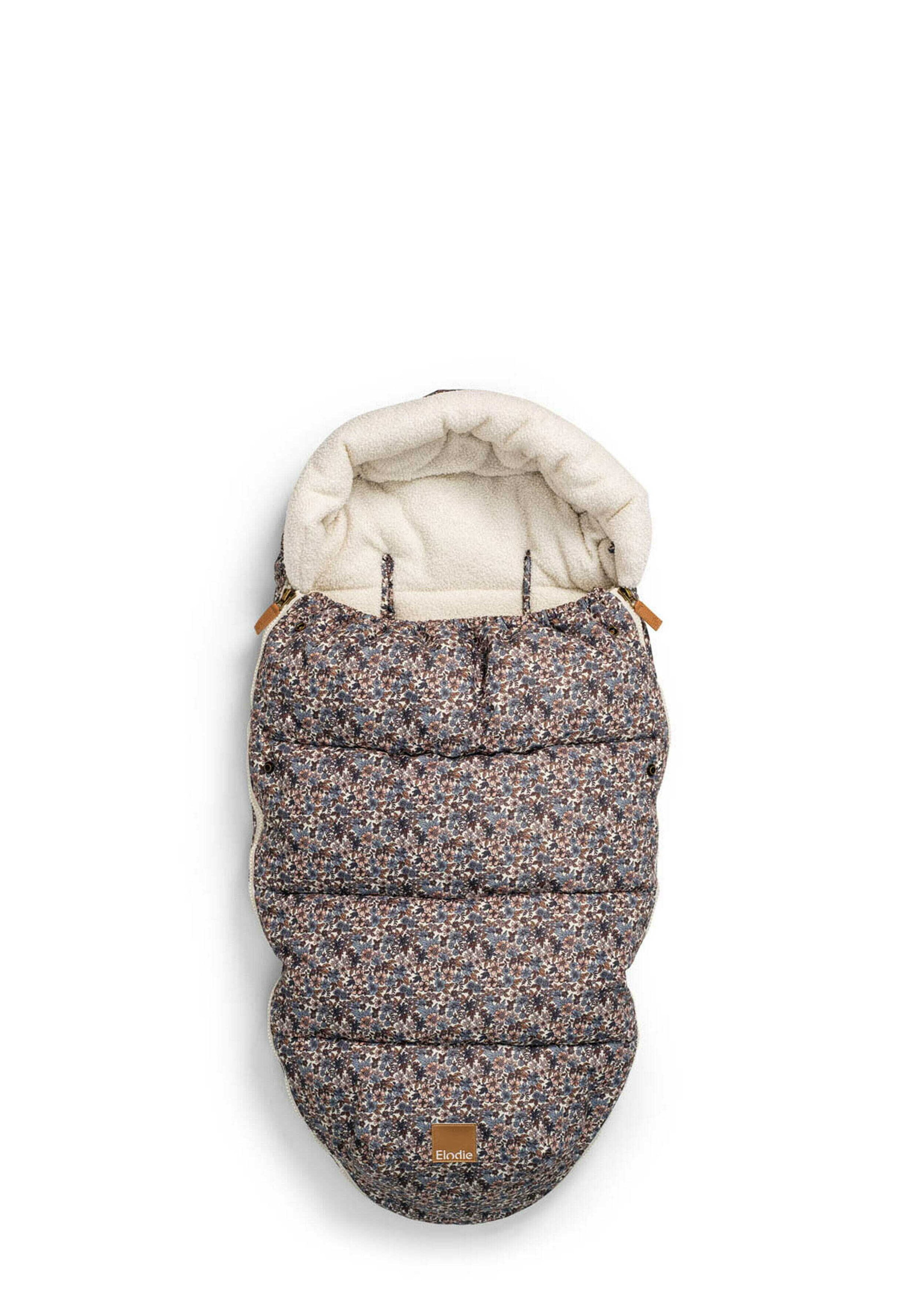 Elodie 花柄スリーピングバッグ Elodie Elodie Details - Footmuff - blue garden/multi-coloured