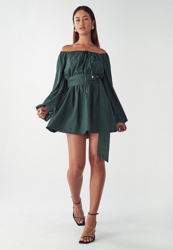 HILEY MINI DRESS - Freizeitkleid - emerald