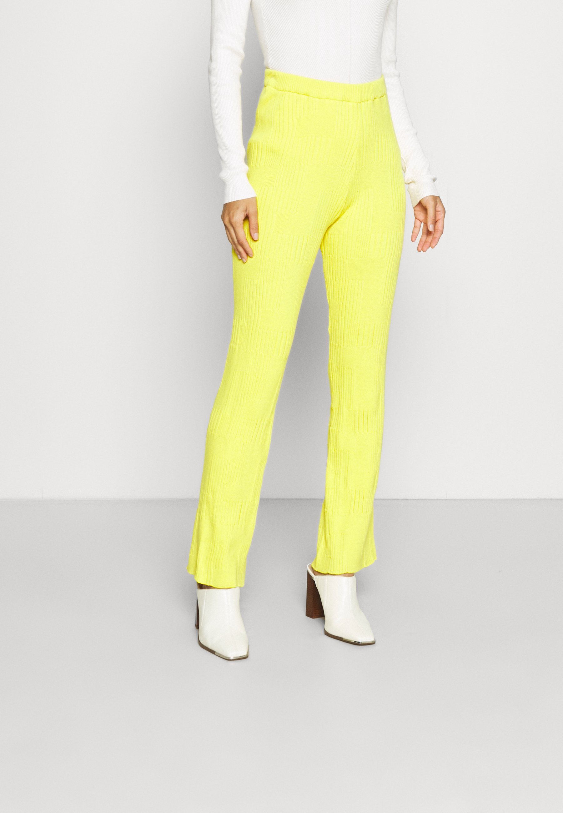 yellow trousers