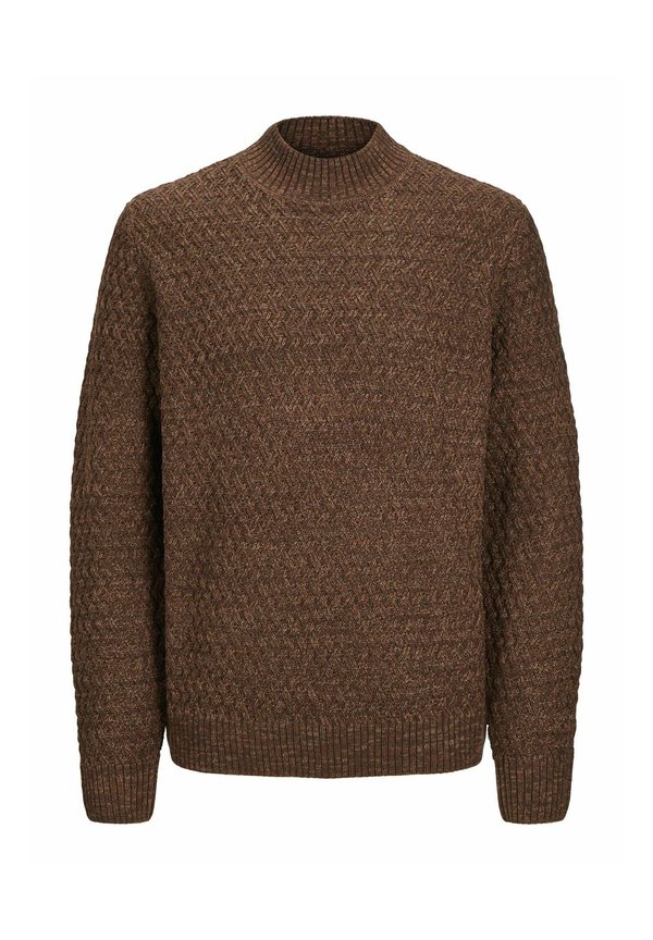 JPRCCZIGGI MOCK NECK - Strickpullover - toffee