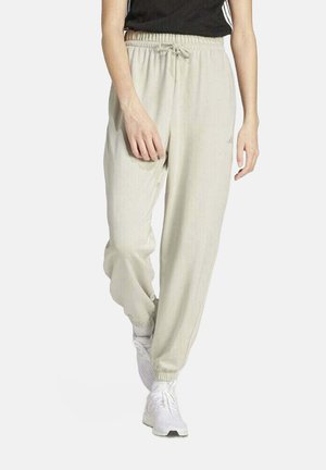 ESSENTIALS SMALL LOGO CUFFED - Pantaloni sportivi - alumina white