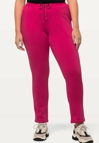 Ulla Popken KUSCHELWEICHE INNENSEITE ELASTIKBUND - Teplákové kalhoty - pink