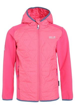 GRASSLAND HYBRID - Softshelljas - hot pink