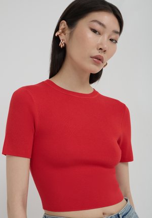 Calliope TINTA UNITA - T-shirt basic - rosso