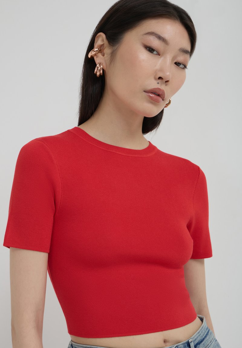 Calliope TINTA UNITA  - T-shirt basic - rosso