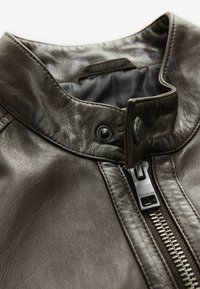 Next SIGNATURE RACER - REGULAR FIT - Lederjacke - brown