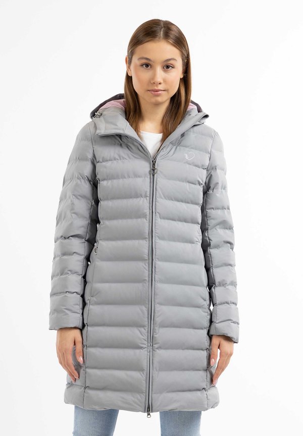 PADDED QUILTED - Wintermantel - grau