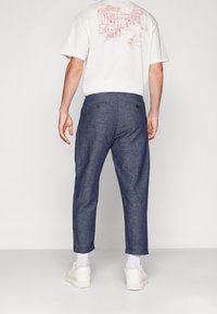 Selected Homme Tygbyxor - dark blue