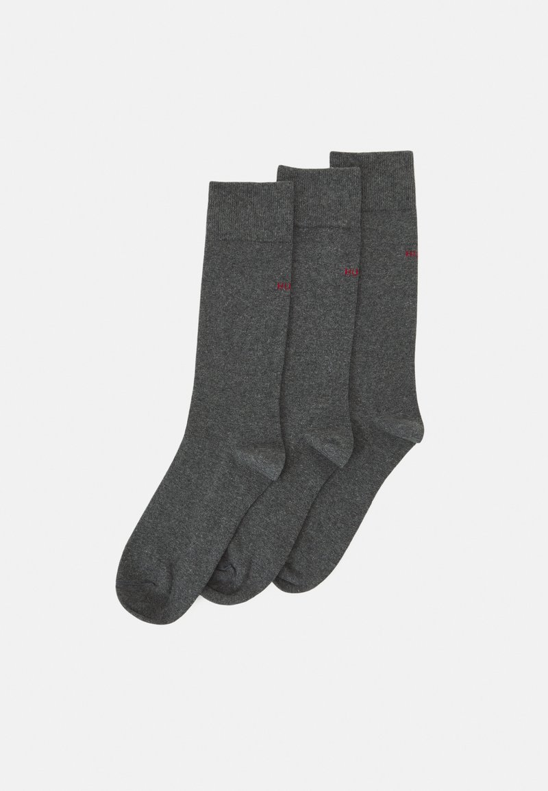 HUGO 3 PACK - Strømper - medium grey