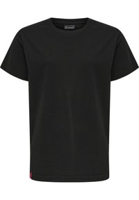 Hummel - T-shirt basic - black Miniatuurafbeelding 1