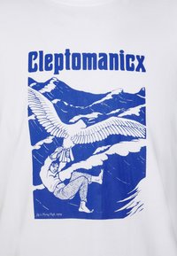 Cleptomanicx BARON MÖWE - T-shirt estampada - white
