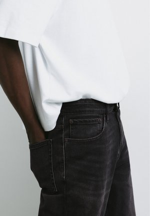 PULL&BEAR, SLIM FIT - JEANS - Jeans fuselé - black