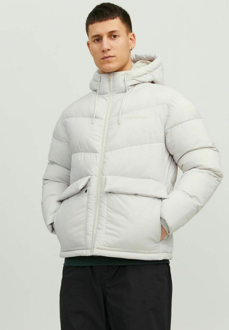 Jack & Jones - JORVESTERBRO PUFFER - Talvitakki - moonbeam, Suurenna