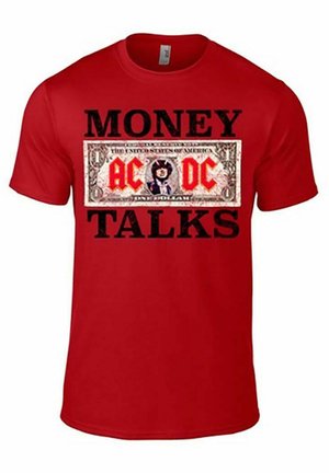 AC DC MONEY TALKS - Camiseta estampada - pink