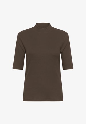 Kaffe, KACARLA TURTLENECK - T-shirt basique - chocolate brown