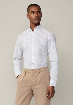 WINDOWPANE - Shirt - white green