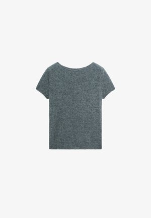 Massimo Dutti, T-Shirt basic - blue-grey