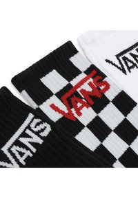 Vans CLASSIC CREW 3 PACK - Calcetines - black-checkerboard