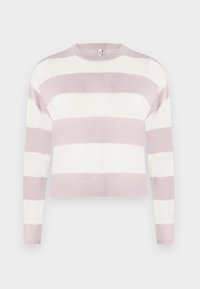 ONLDERRY STRIPE O NECK  - Maglione - keepsake lilac/cloud dancer