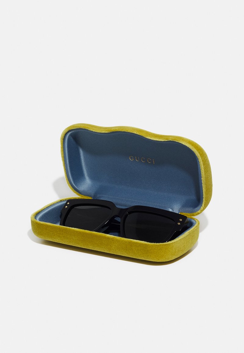 Gucci UNISEX - Sunglasses - black/grey/black - Zalando