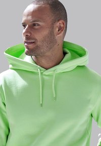 john devin Hoodie - lime-grün