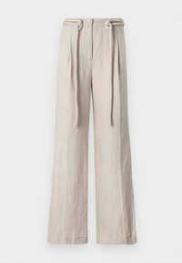 NATULI - Trousers - oyster gray
