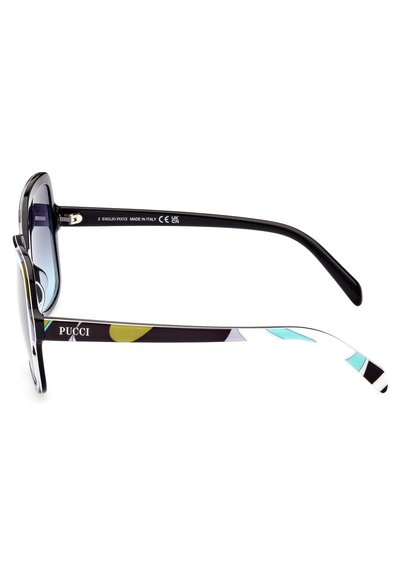 Emilio Pucci SCHMETTERLING - Zonnebril - türkis