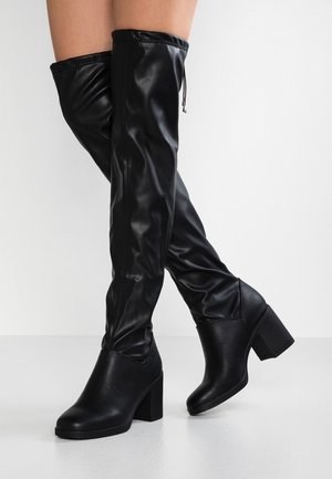 Overknees - black