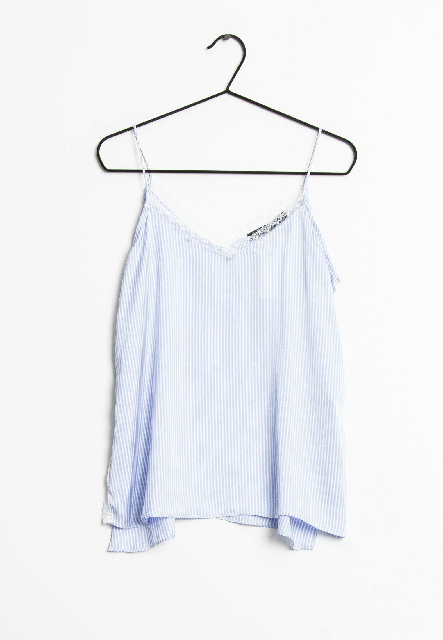 Débardeur Femme Zara à Fines Bretelles - Vert - Taille 38 - Occasion Très Bon état