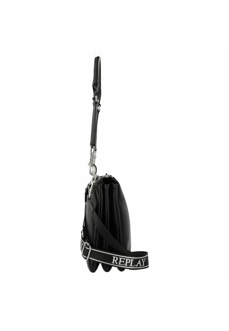 Sac à épaule bandoulière - REPLAY - 151336 - Noir - 23x15x10 cm - Synthétique Noir - Bagagerie - Maroquinerie Sac à épaule bandoulière - REPLAY - 151336 - Noir - 23x15x10 cm - Synthétique Noir - Bagagerie - Maroquinerie