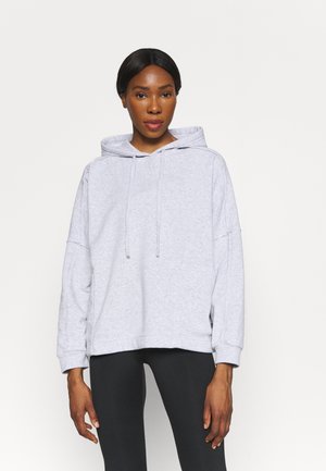 Felpa con cappuccio - grey marle