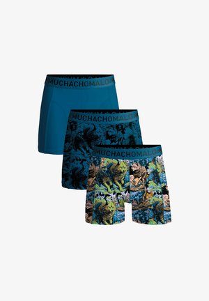 MUCHACHOMALO, 3-PACK - Boxershort - print print blue